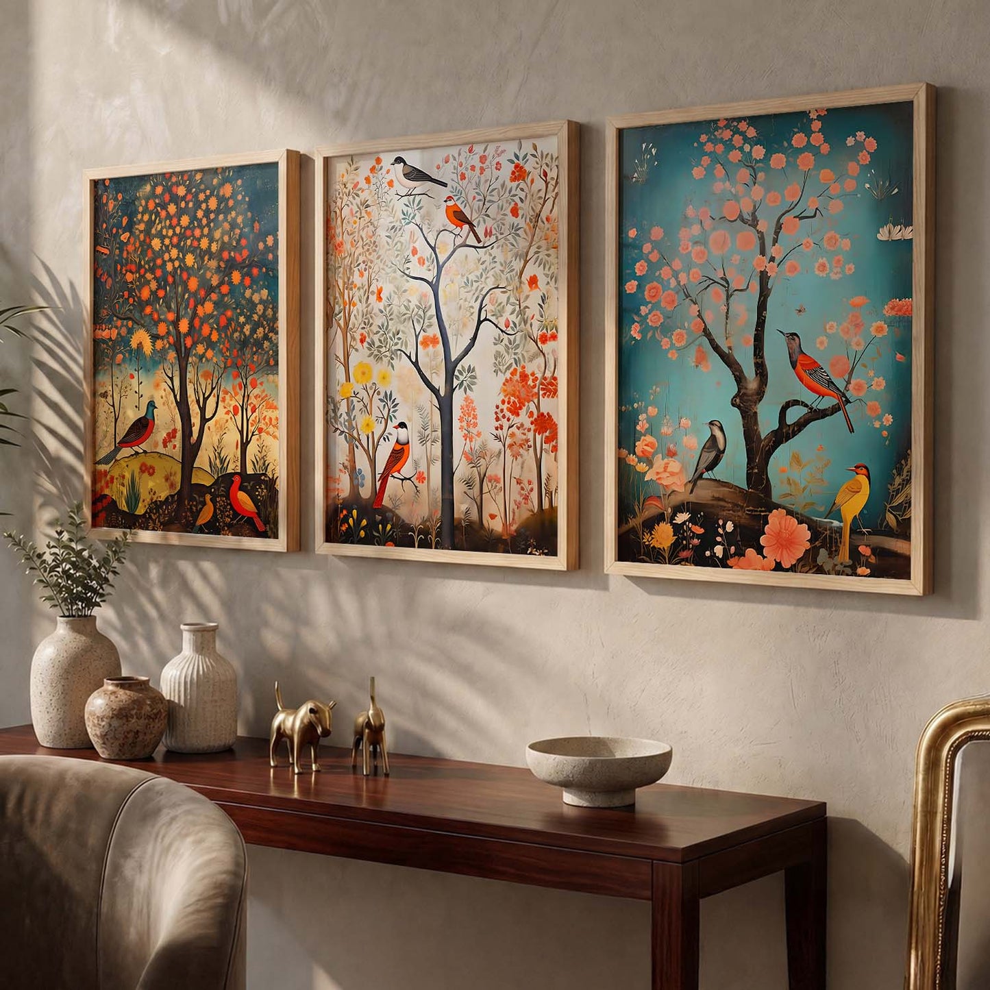 Beautiful Pichwai Art Print for Living Room Bedroom Home and Office Wall Decor