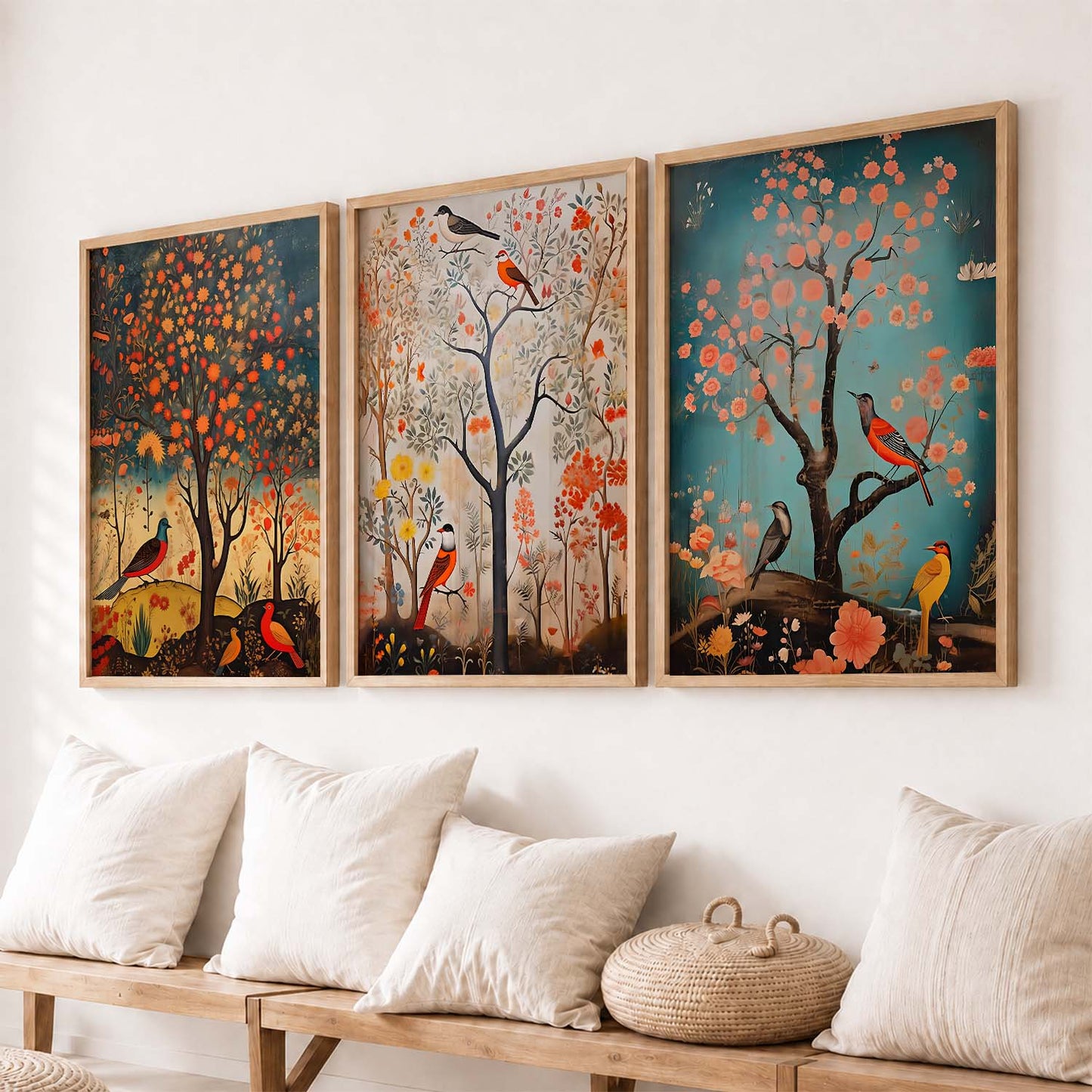 Beautiful Pichwai Art Print for Living Room Bedroom Home and Office Wall Decor