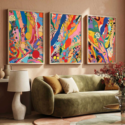 Modern Art Print for Living Room Bedroom Home and Office Wall Decor