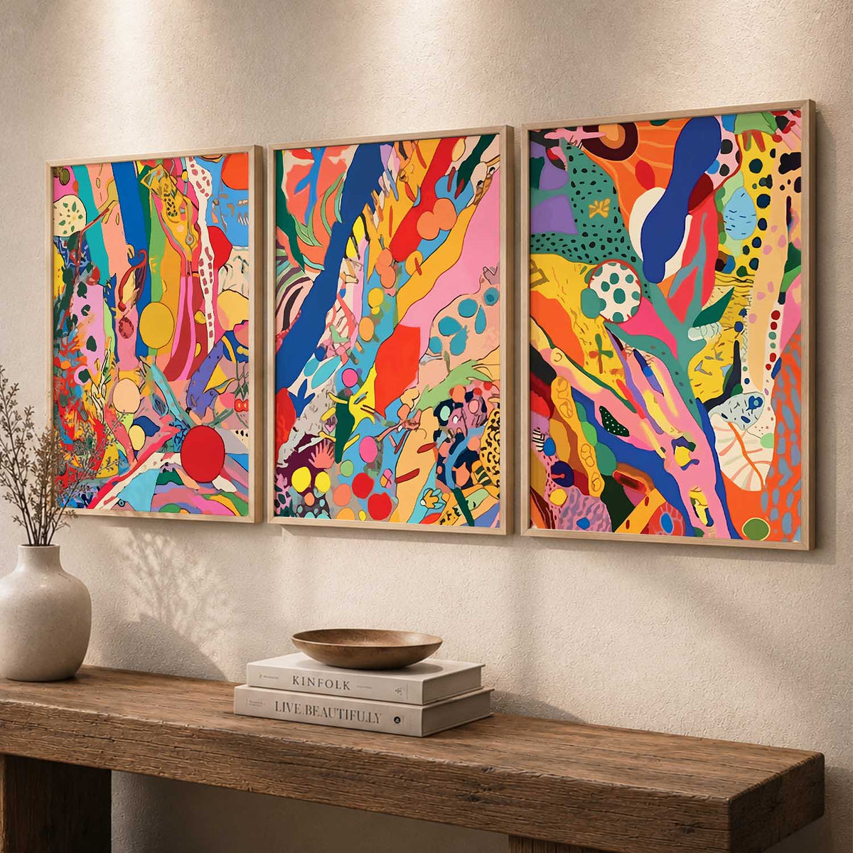 Modern Art Print for Living Room Bedroom Home and Office Wall Decor