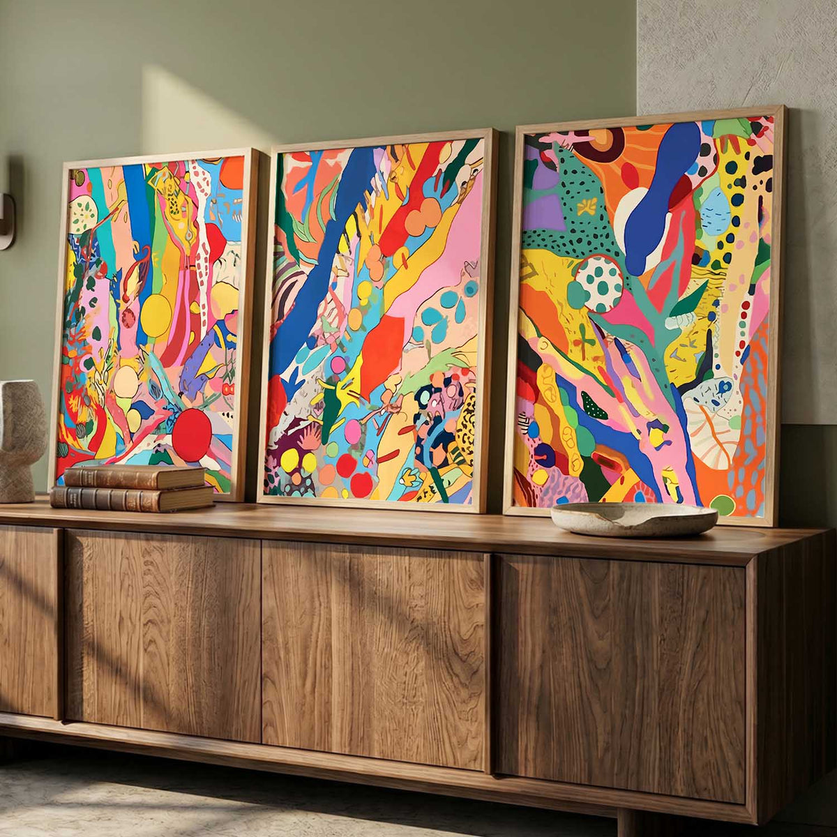Modern Art Print for Living Room Bedroom Home and Office Wall Decor