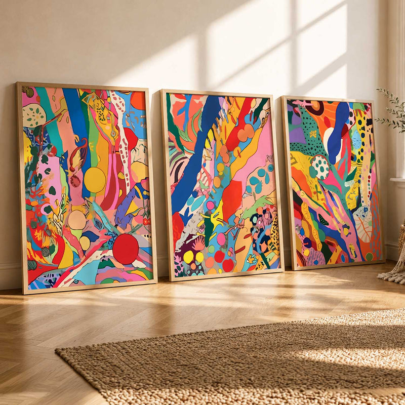 Modern Art Print for Living Room Bedroom Home and Office Wall Decor