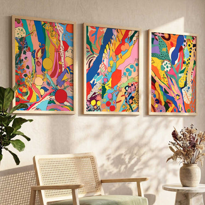 Modern Art Print for Living Room Bedroom Home and Office Wall Decor