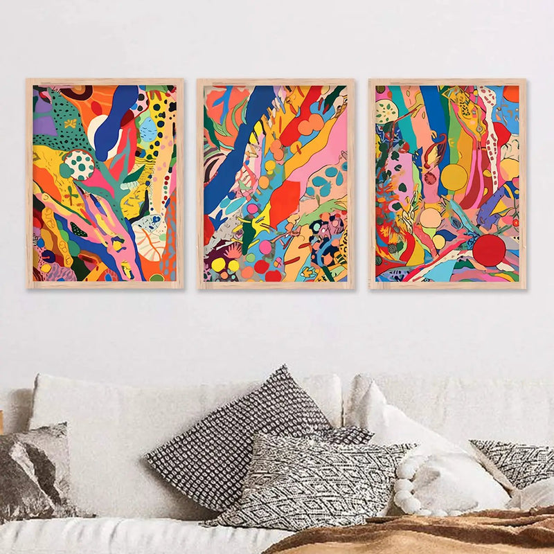 Modern Art Print for Living Room Bedroom Home and Office Wall Decor by Kotart store