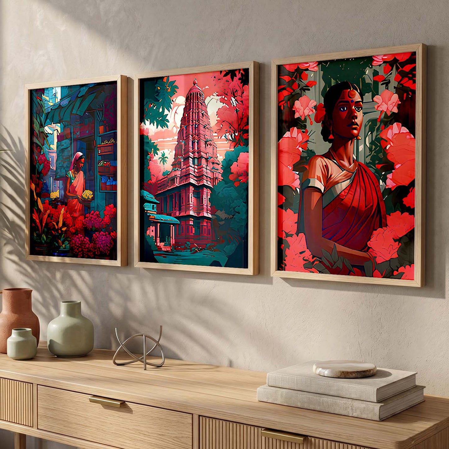 Traditional Art Print for Living Room Bedroom Home and Office Wall Decor