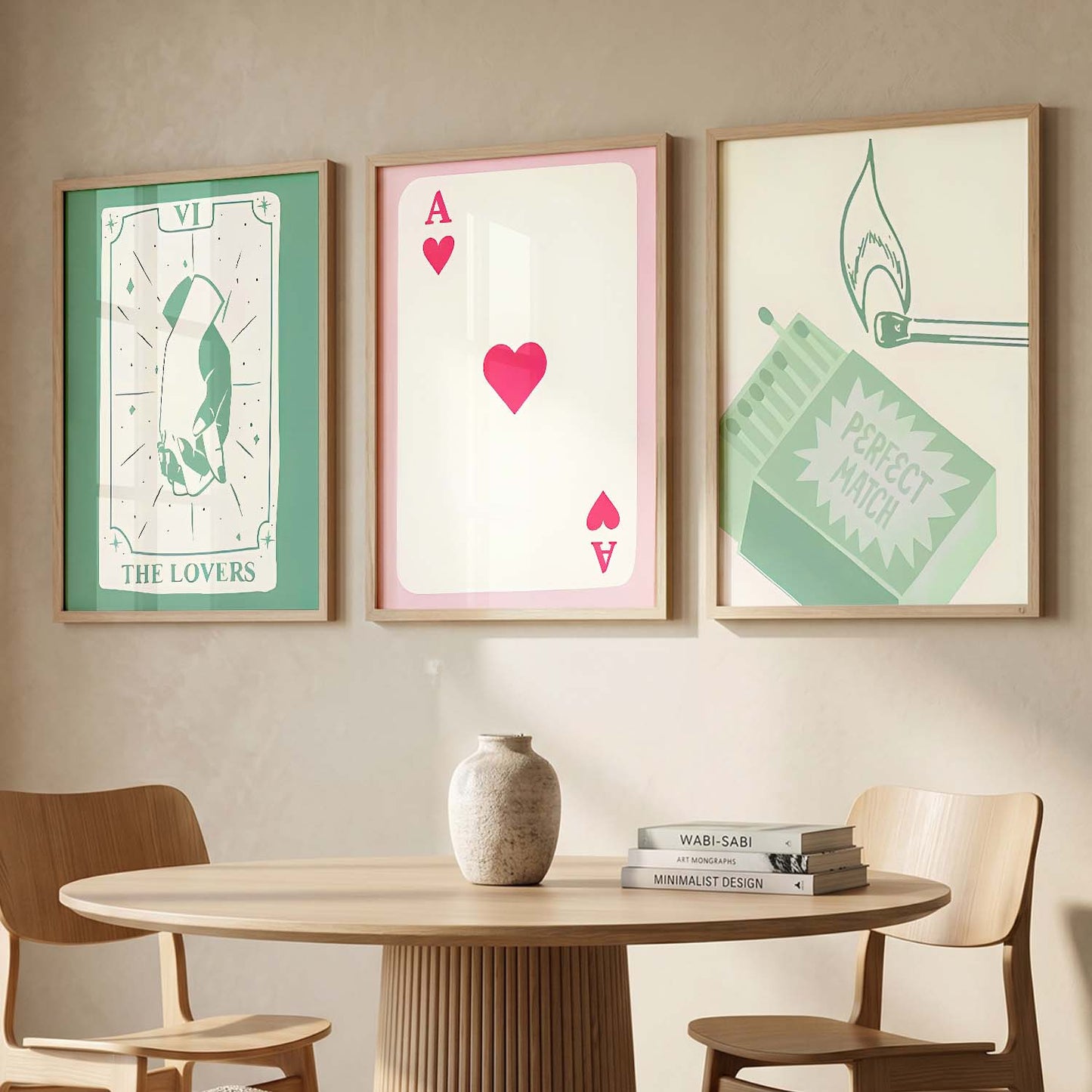 Minimal Art Print for Living Room Bedroom Home and Office Wall Decor