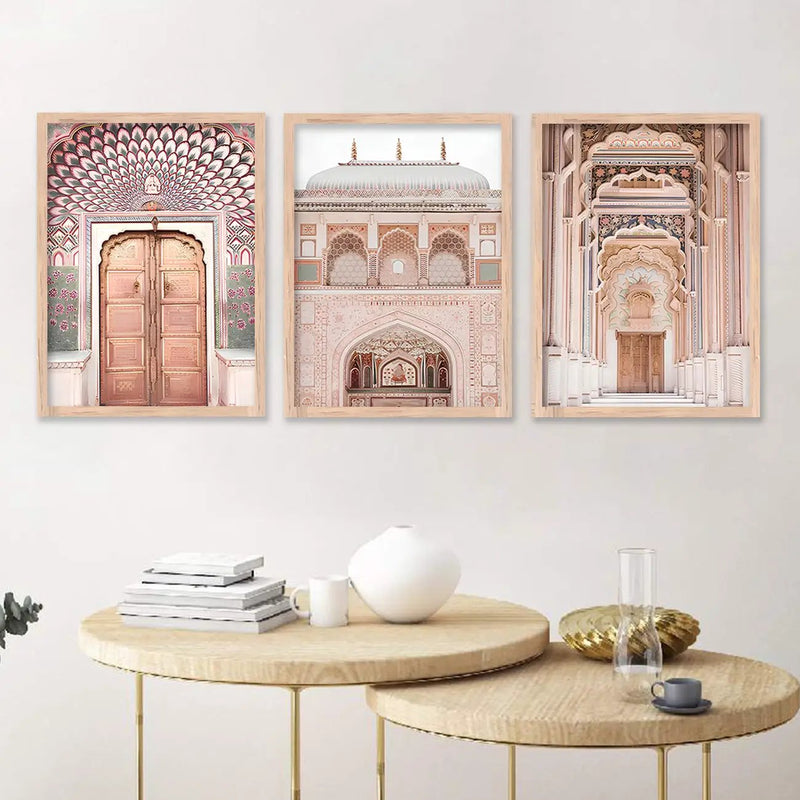 Beautiful Mosque Gate Painting for Living Room Bedroom Home and Office Wall Decor-Kotart