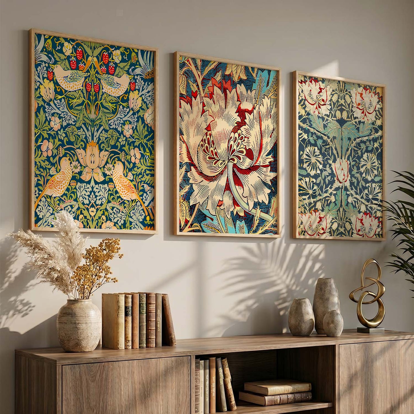 Beautiful Pichwai / Madhubani Art Print for Living Room Bedroom Home and Office Wall Decor
