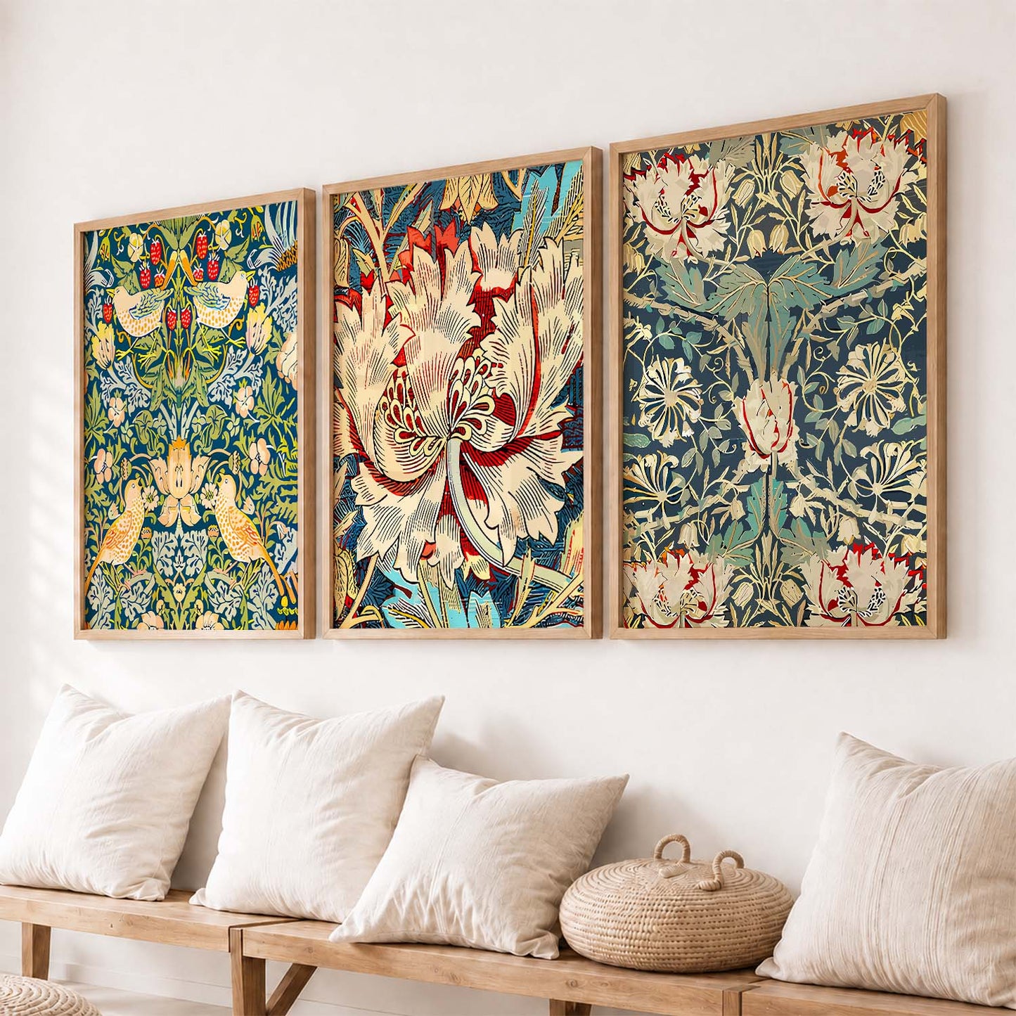 Beautiful Pichwai / Madhubani Art Print for Living Room Bedroom Home and Office Wall Decor