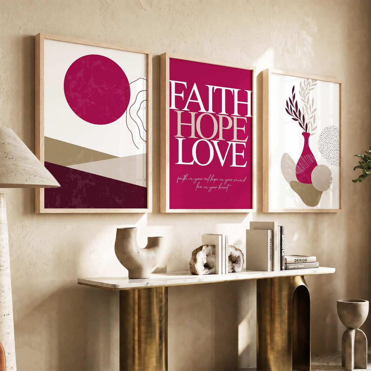 Home Sweet Home Minimal Art Prints for Living Room Bedroom Home and Office Wall Decor