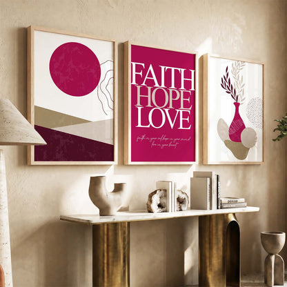 Home Sweet Home Minimal Art Prints for Living Room Bedroom Home and Office Wall Decor