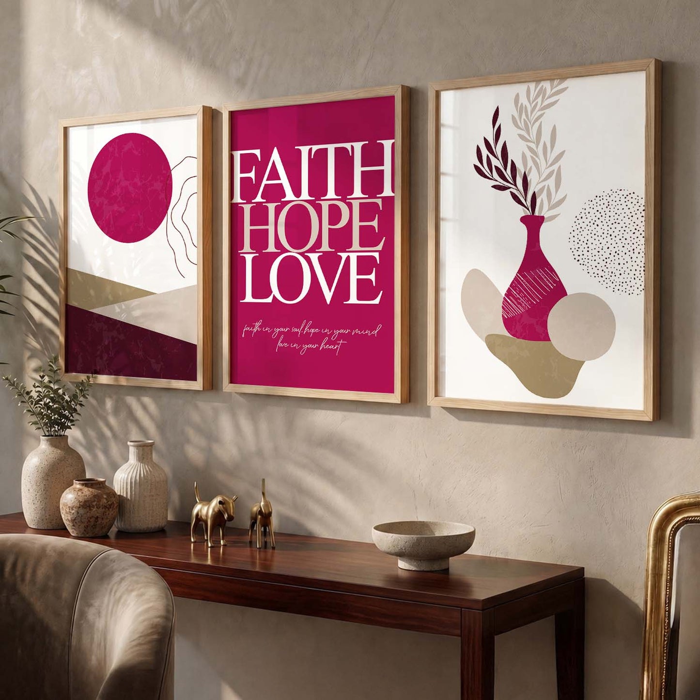 Home Sweet Home Minimal Art Prints for Living Room Bedroom Home and Office Wall Decor