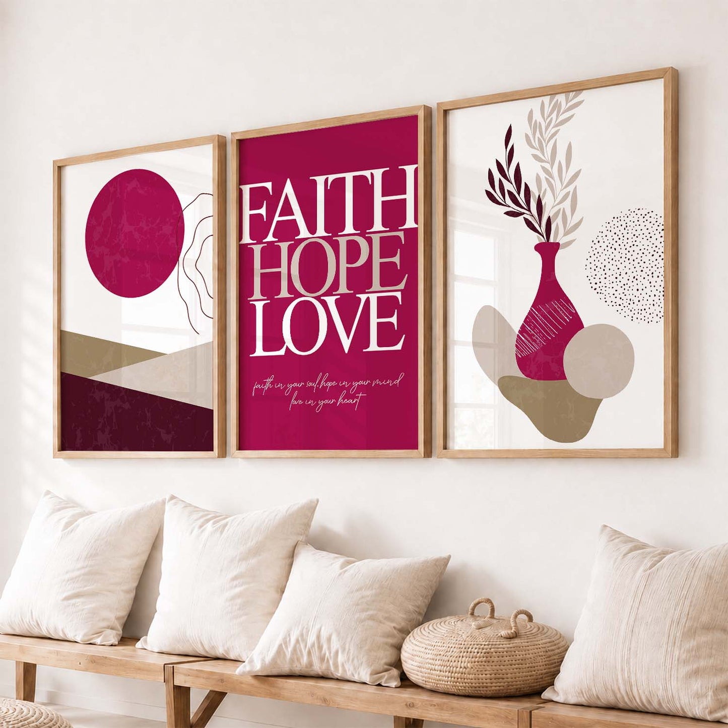 Home Sweet Home Minimal Art Prints for Living Room Bedroom Home and Office Wall Decor