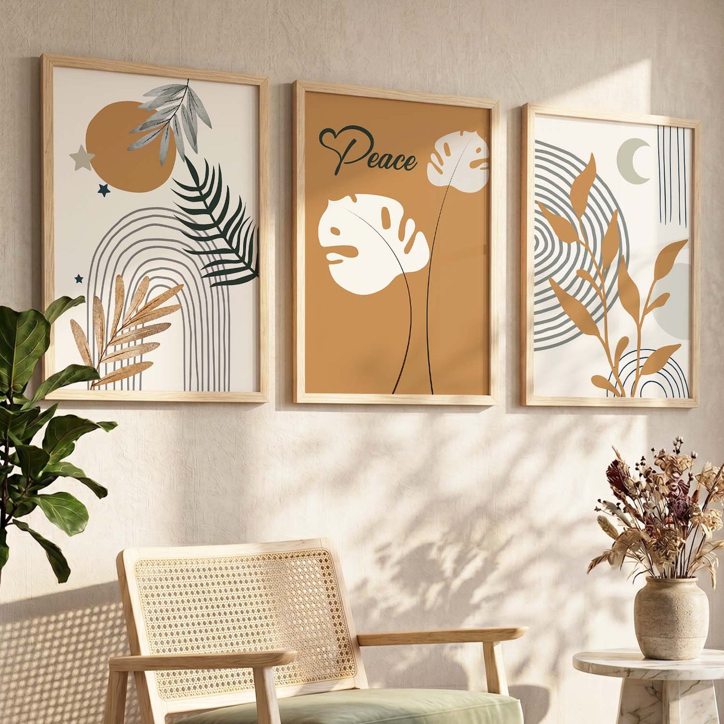Minimal Art Prints for Living Room Bedroom Home and Office Wall Decor