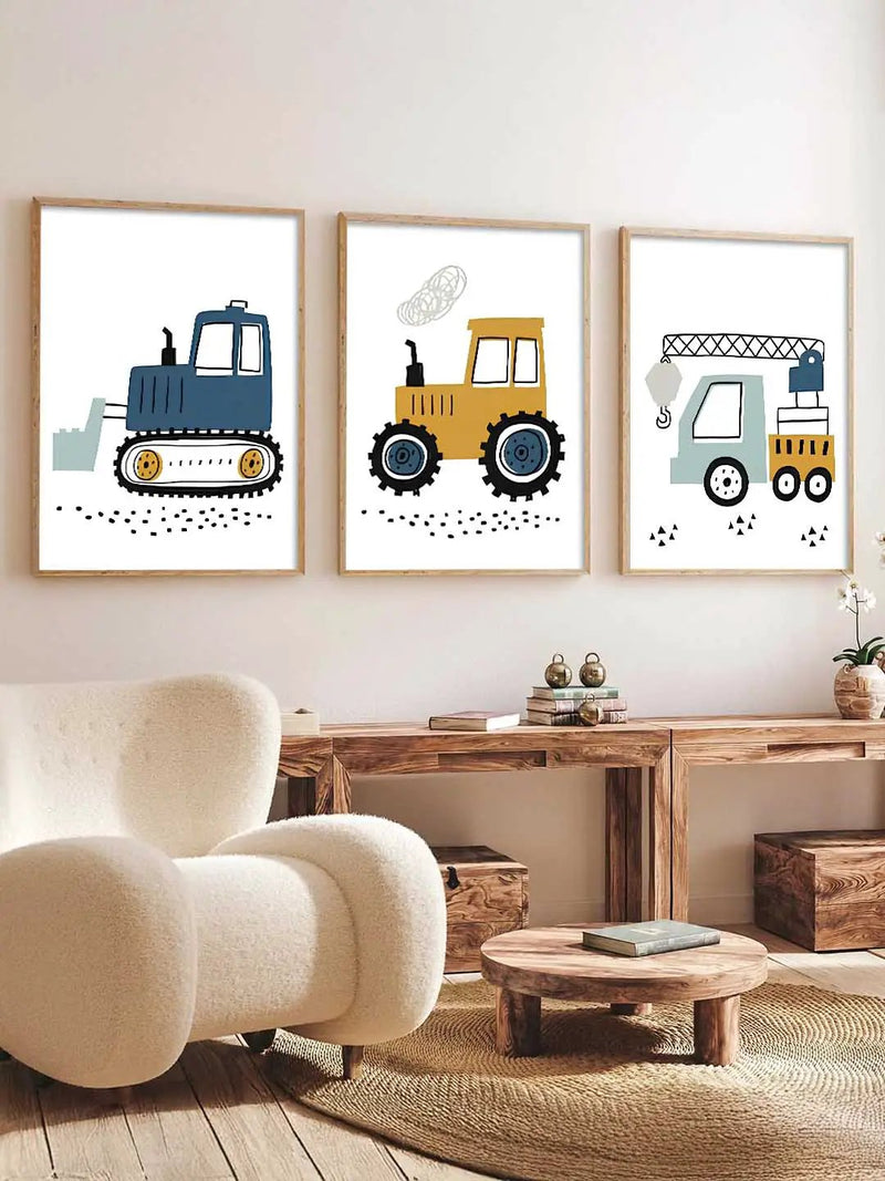 Cartoon Toys Wall Art Paintings for Living Room Bedroom