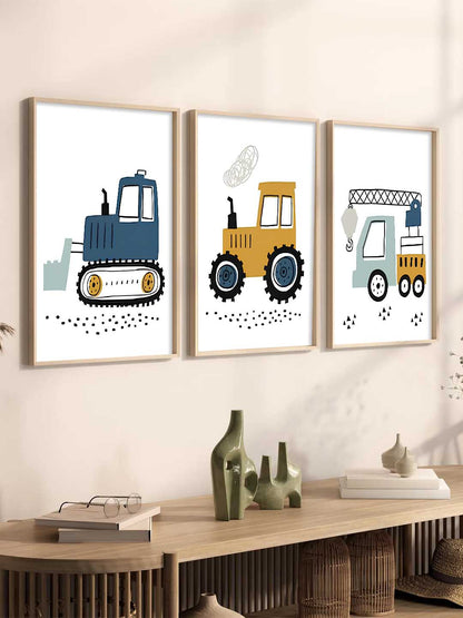 Cartoon Toys Wall Art Paintings for Living Room Bedroom