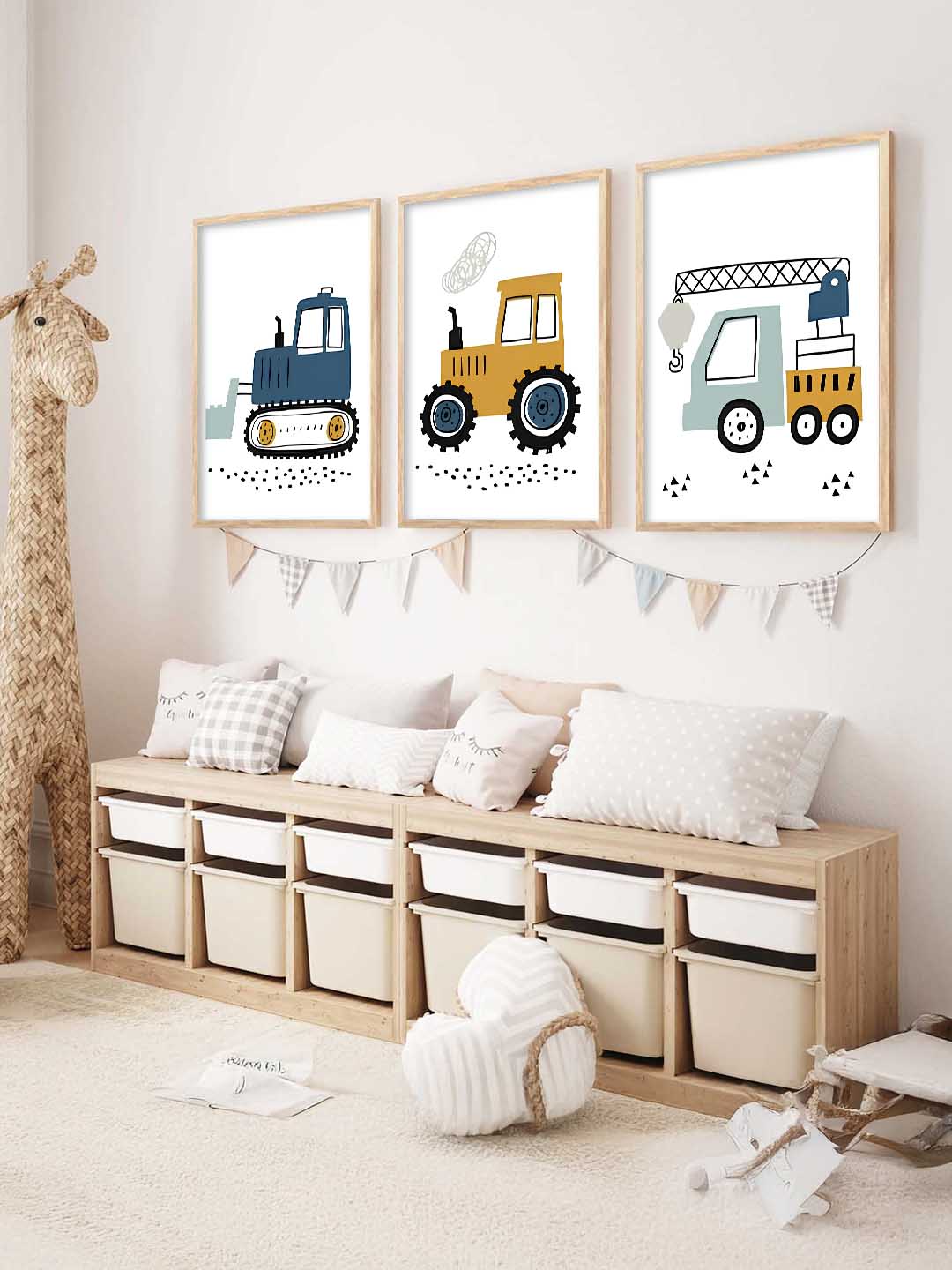 Cartoon Toys Wall Art Paintings for Living Room Bedroom