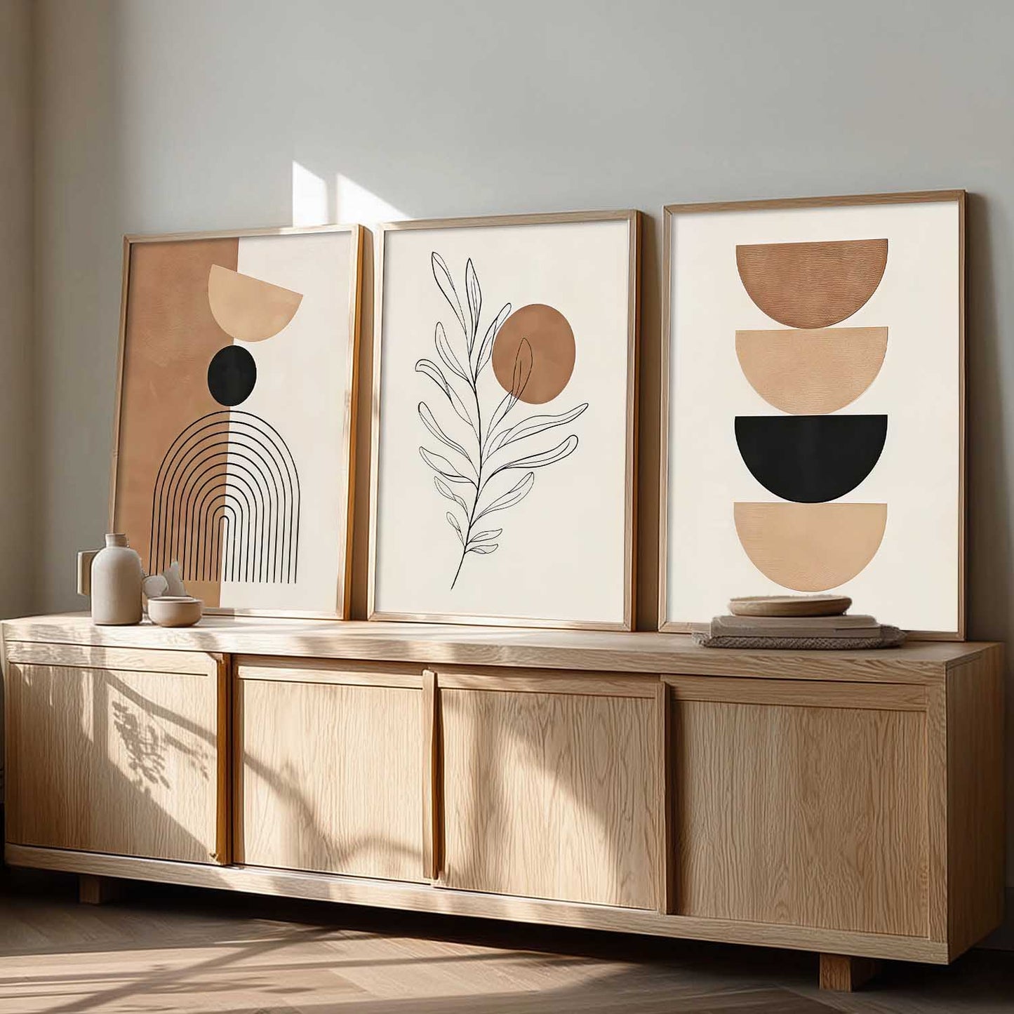 Boho Wall Art Paintings for Living Room Bedroom