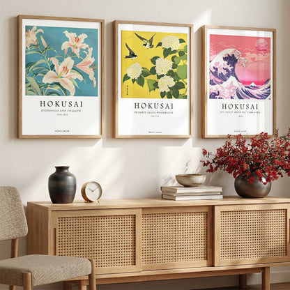 Aesthetic Japan Nature  Wall Art Paintings for Living Room Bedroom