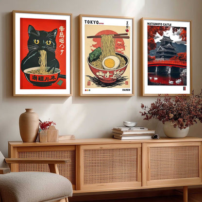 Japanese Wall Art Paintings for Living Room Bedroom
