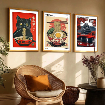Japanese Wall Art Paintings for Living Room Bedroom