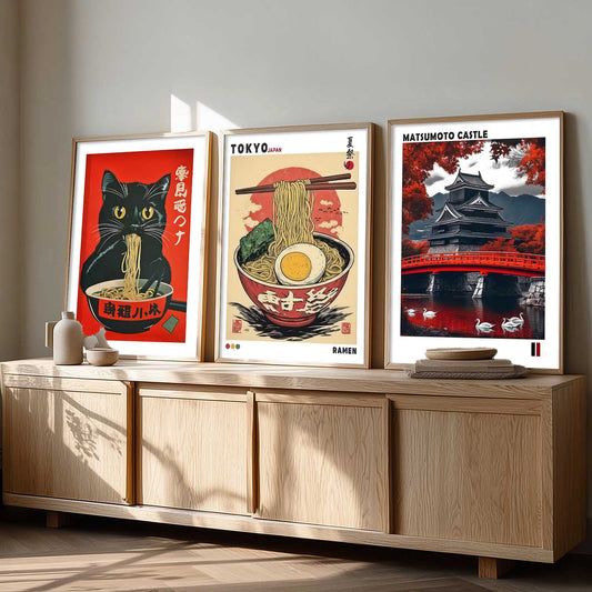 Japanese Wall Art Paintings for Living Room Bedroom