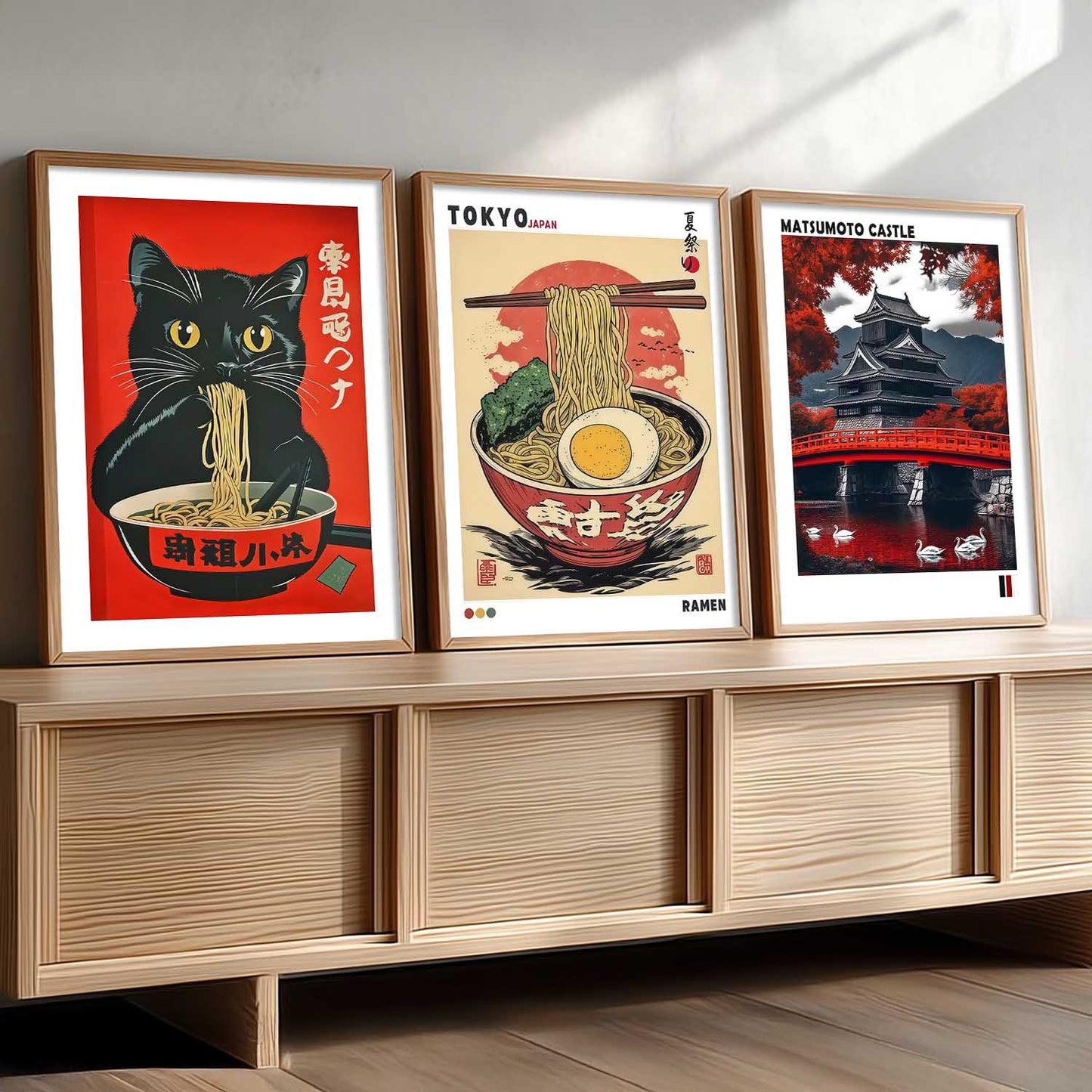 Japanese Wall Art Paintings for Living Room Bedroom