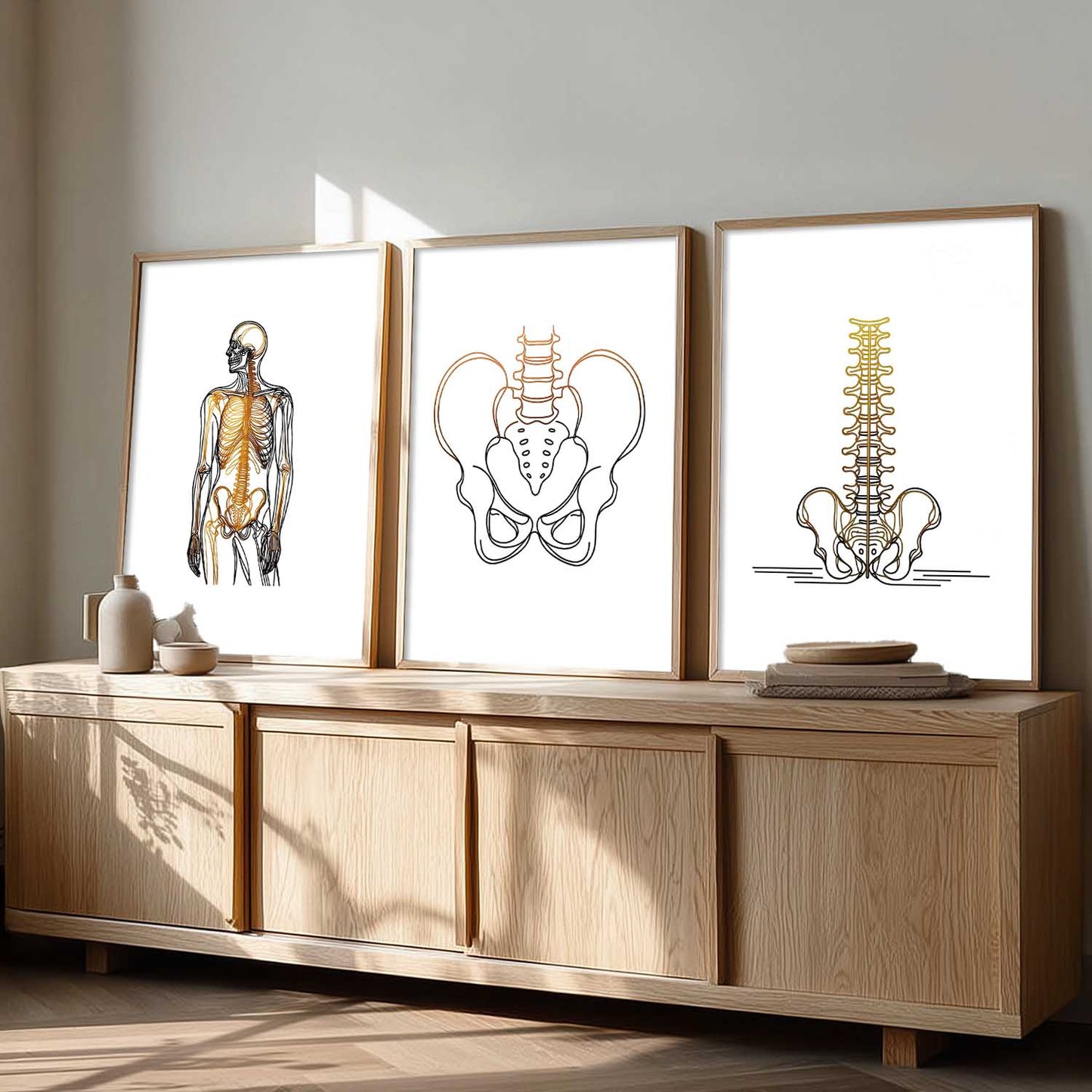 Human Anatomy Wall Art Paintings for Office Clinic