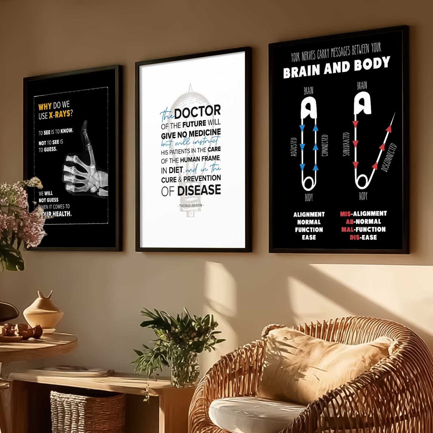 Doctors Motivational  Wall Art Paintings for Office Clinic