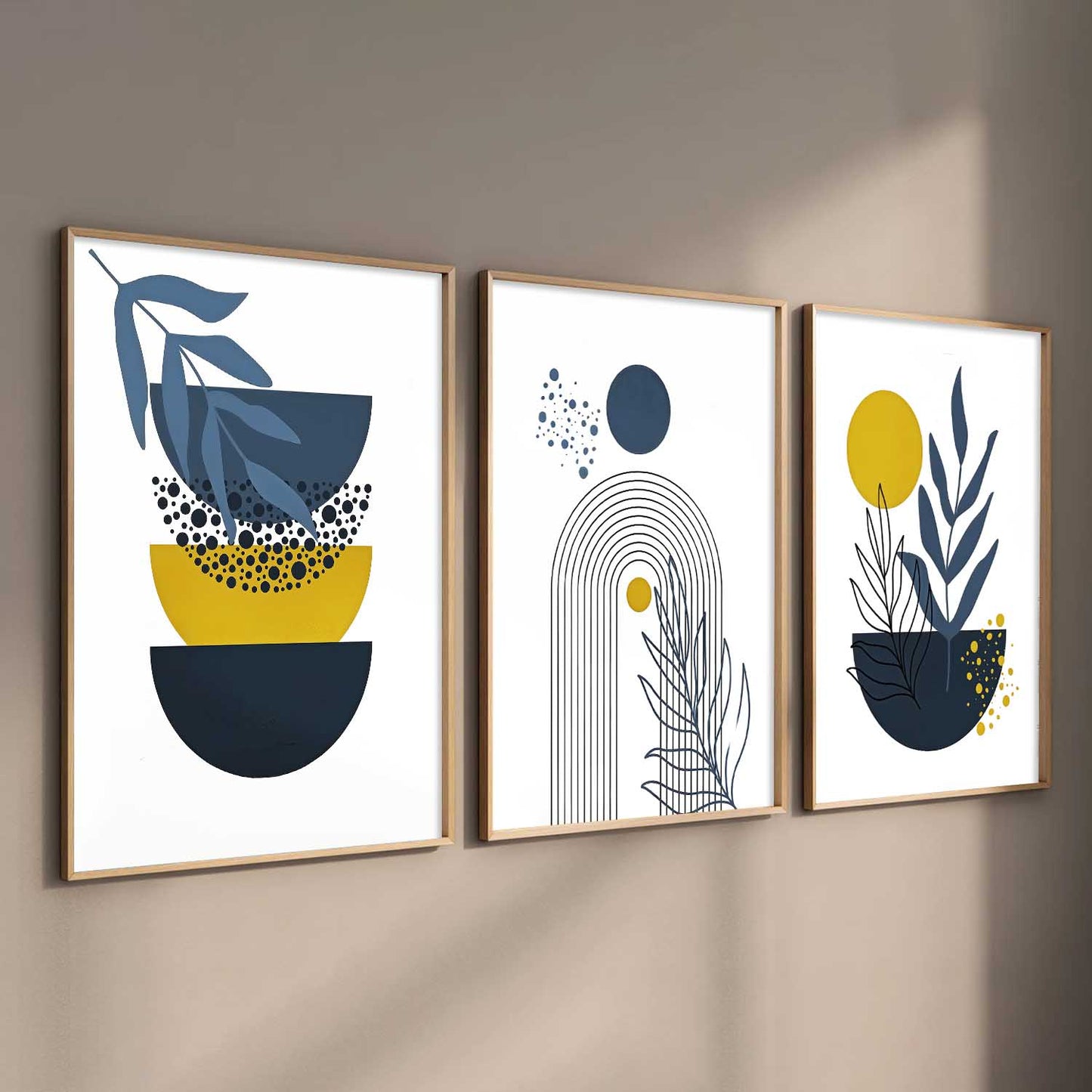 Boho Wall Art Paintings for Living Room Bedroom