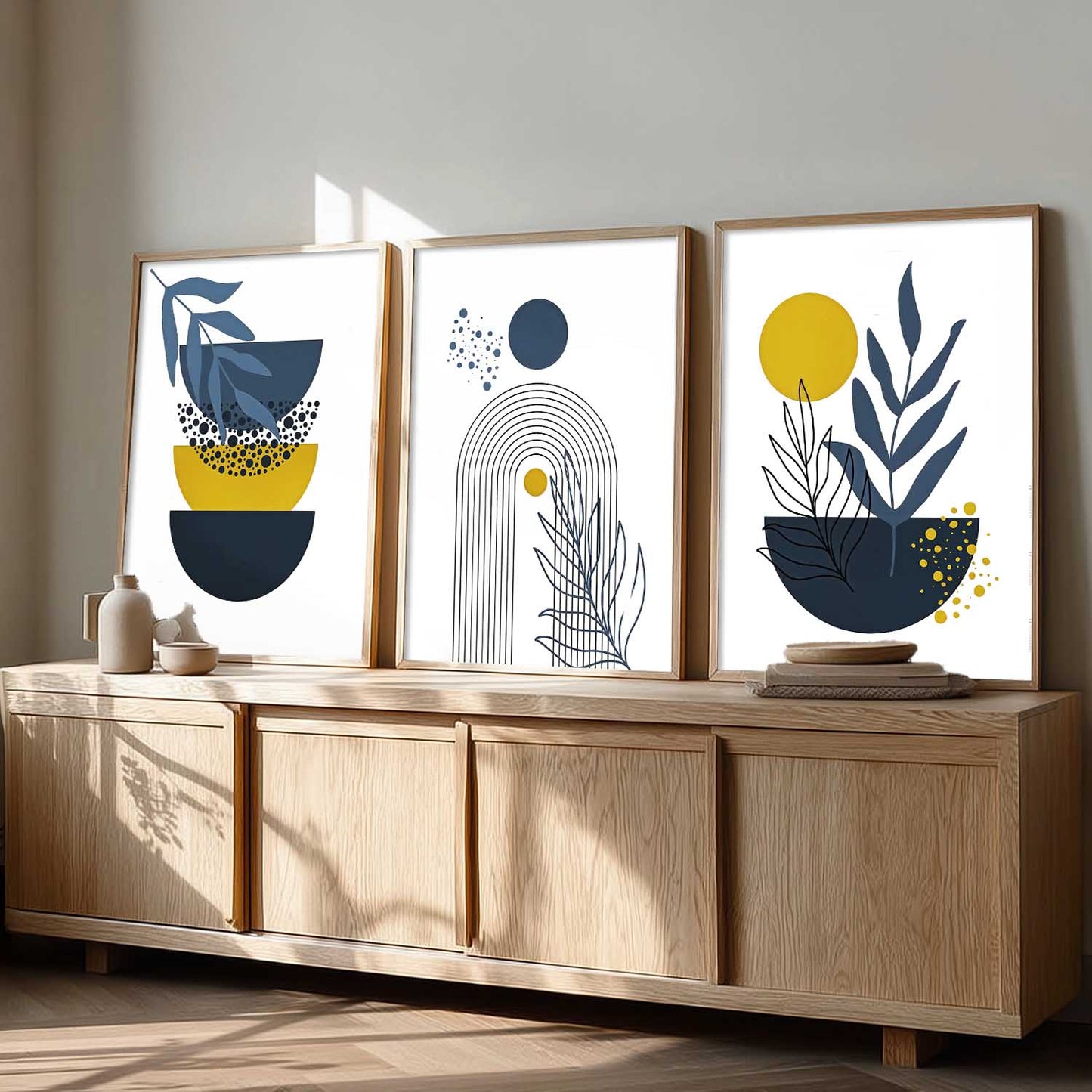 Boho Wall Art Paintings for Living Room Bedroom