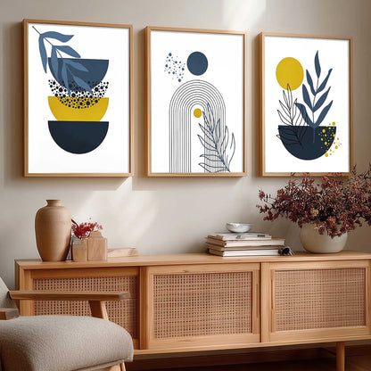 Boho Wall Art Paintings for Living Room Bedroom