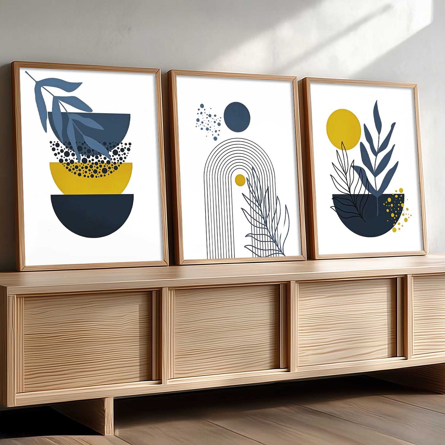 Boho Wall Art Paintings for Living Room Bedroom