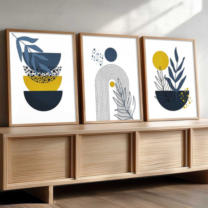 Boho Wall Art Paintings for Living Room Bedroom