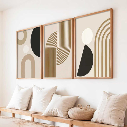 Boho Wall Art Paintings for Living Room Bedroom