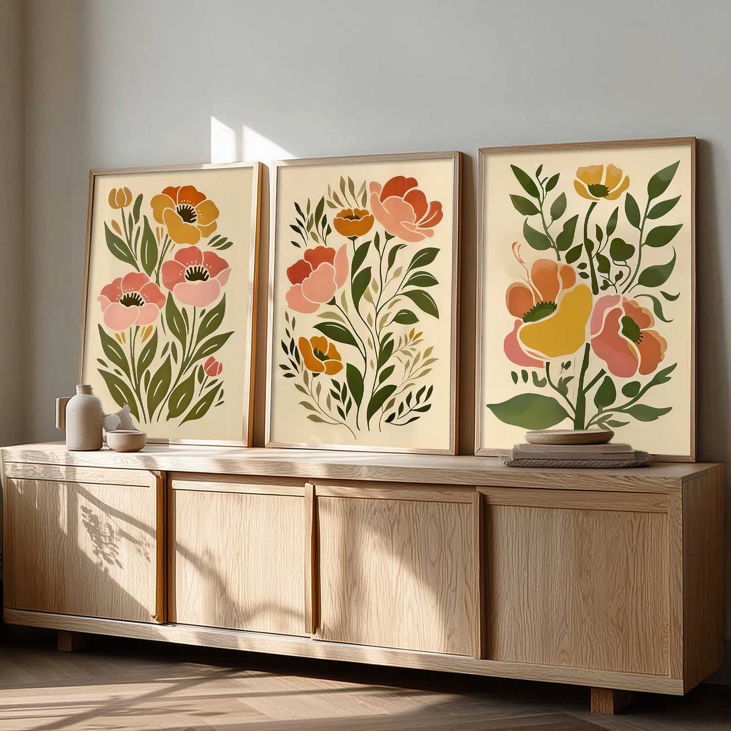 Botanical Wall Art Paintings for Living Room Bedroom