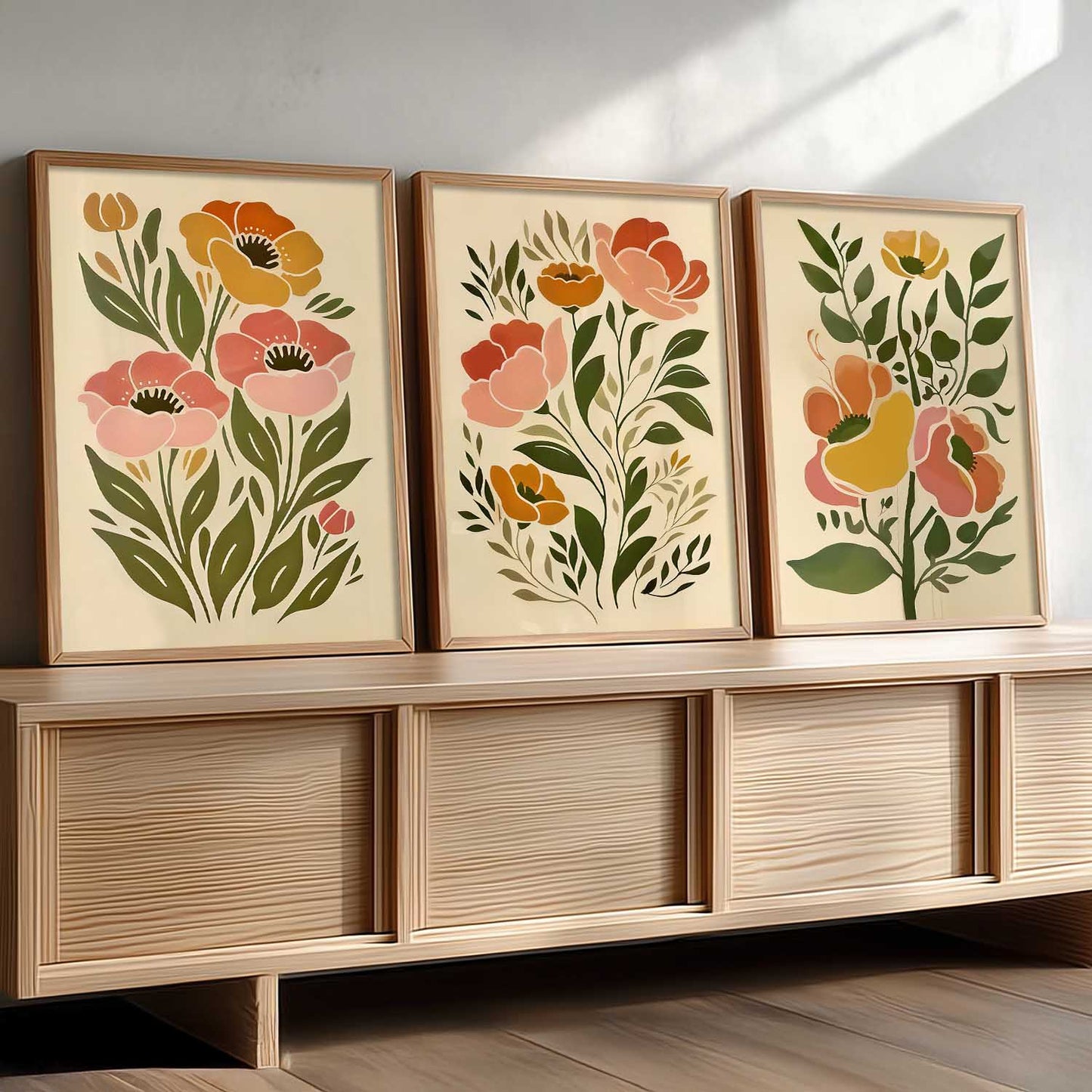 Botanical Wall Art Paintings for Living Room Bedroom
