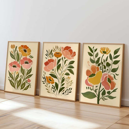Botanical Wall Art Paintings for Living Room Bedroom