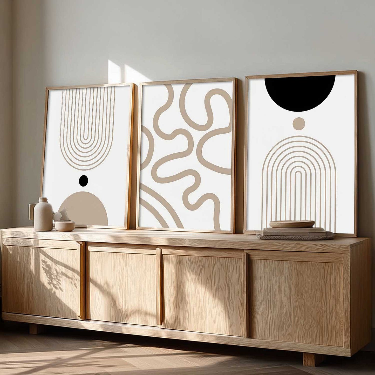 Boho Wall Art Paintings for Living Room Bedroom