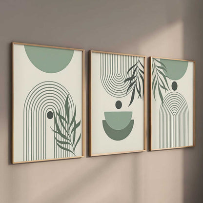 Boho Wall Art Paintings for Living Room Bedroom