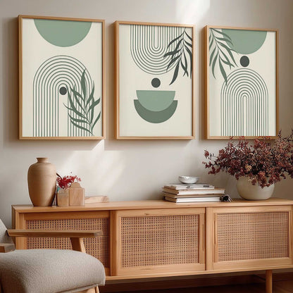 Boho Wall Art Paintings for Living Room Bedroom