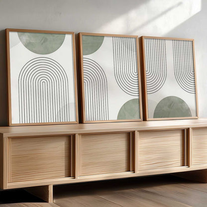 Boho Wall Art Paintings for Living Room Bedroom