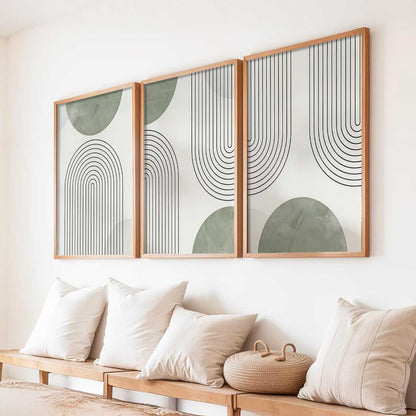 Boho Wall Art Paintings for Living Room Bedroom