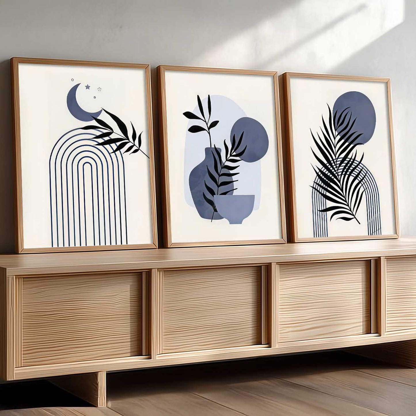 Boho Wall Art Paintings for Living Room Bedroom