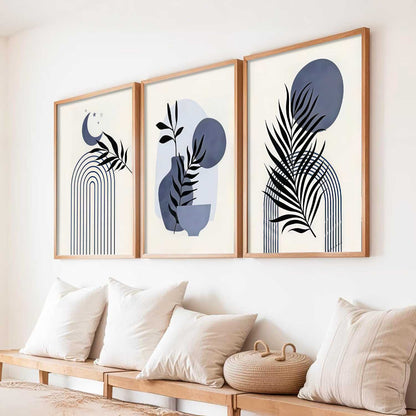 Boho Wall Art Paintings for Living Room Bedroom