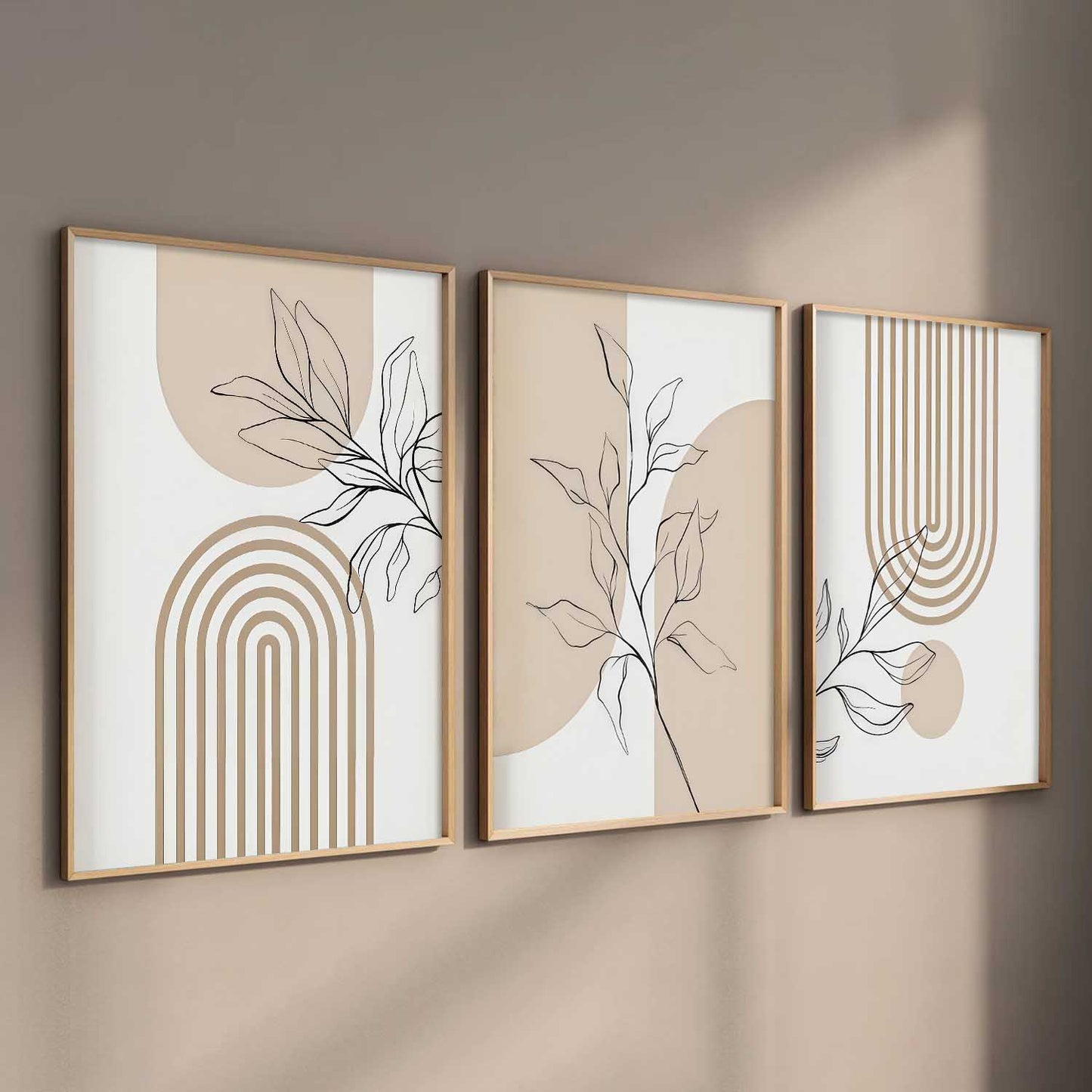 Boho Wall Art Paintings for Living Room Bedroom