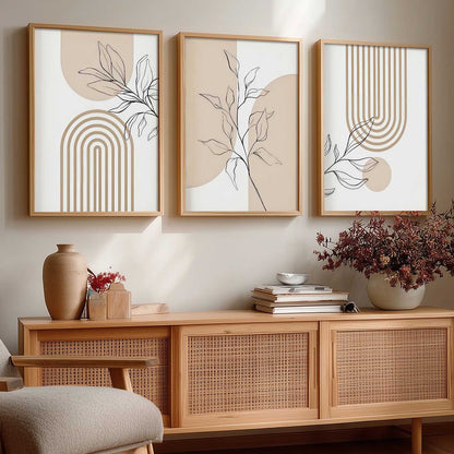 Boho Wall Art Paintings for Living Room Bedroom