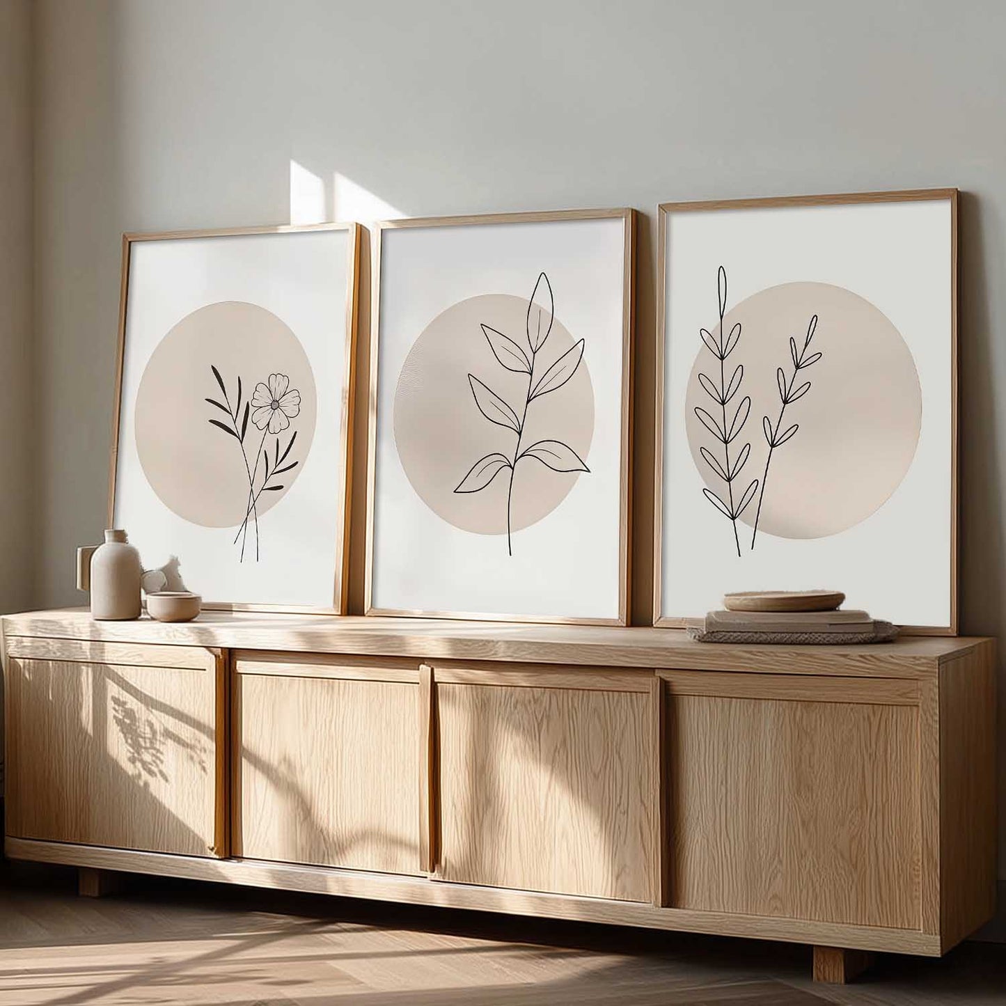 Boho Wall Art Paintings for Living Room Bedroom