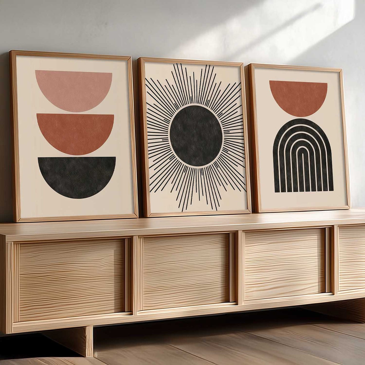 Boho Wall Art Paintings for Living Room Bedroom