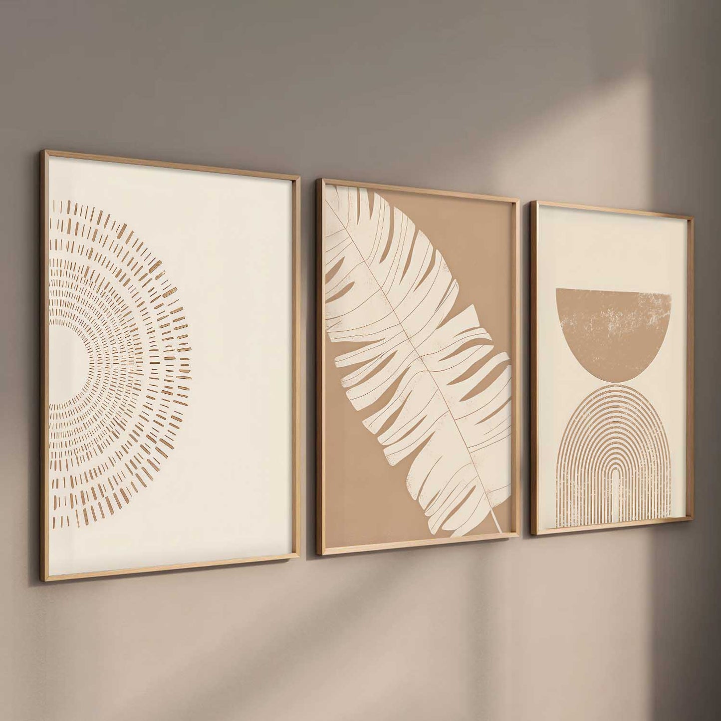 Boho Wall Art Paintings for Living Room Bedroom